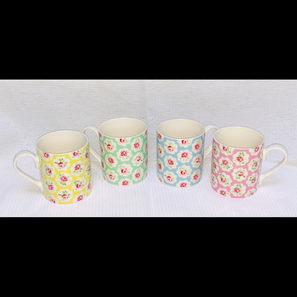 Set of Cath Kidston Fine China Mugs